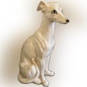 Vintage 1920-1930 English Whippet Dog Figurine